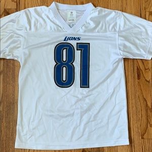 NFL detroit lions jersey